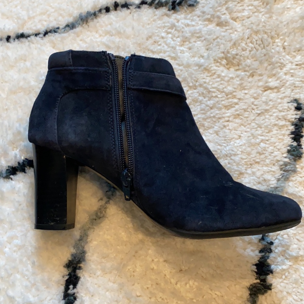 Alfani Navy Booties - Picture 8 of 8